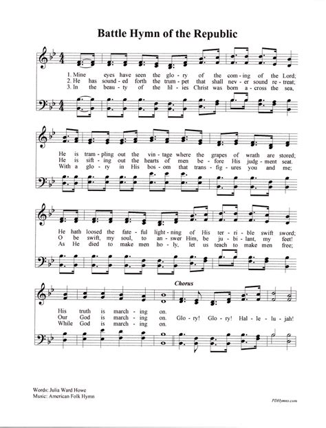 tayug hymn lyrics|Battle Hymn of the Republic .